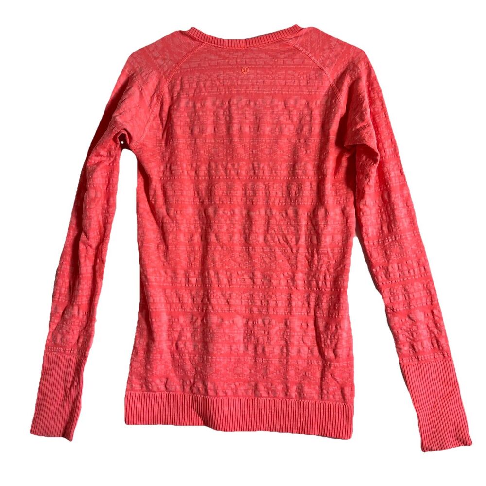 Lululemon Swiftly Rest Less Pullover Thumbholes 8… - image 2